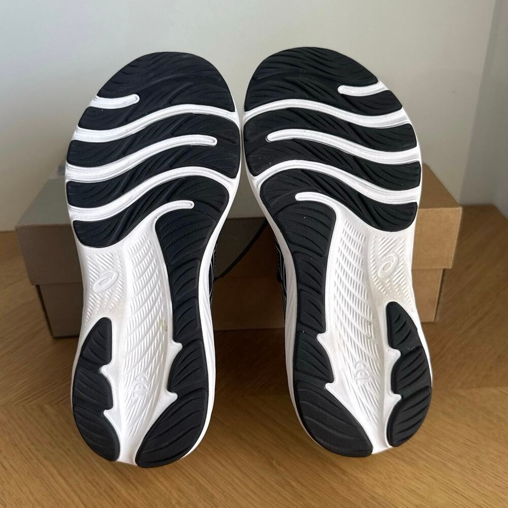 Asics Gel Contend 9 Black/White Women Running Sneakers- SZ 6.5 Wide - Picture 10 of 11